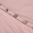 thumbnail image 6 of GEWSEY Womens Long Sleeve Tops Fall Lightweight Cardigan Cropped Going Out Shirts Ribbed Button Down Cute Trendy 2025 (Pink, S), 6 of 9