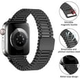 thumbnail image 4 of For Apple Watch Band 49mm 46mm 42mm 45mm 41mm 44mm 40mm 38mm, iWatch Bands Magnetic Metal Strap Women Men Stainless Steel Bracelet Wristband for Apple Watch Ultra/2 Band Series 10 9 8 7 SE 6 5 4 3 2, 4 of 17