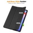 thumbnail image 2 of Dteck Case for Samsung Galaxy Tab S10 FE Plus 13.1 Inch 2025, Slim Trifold Stand Protective Cover with Pencil Holder, Black, 2 of 7