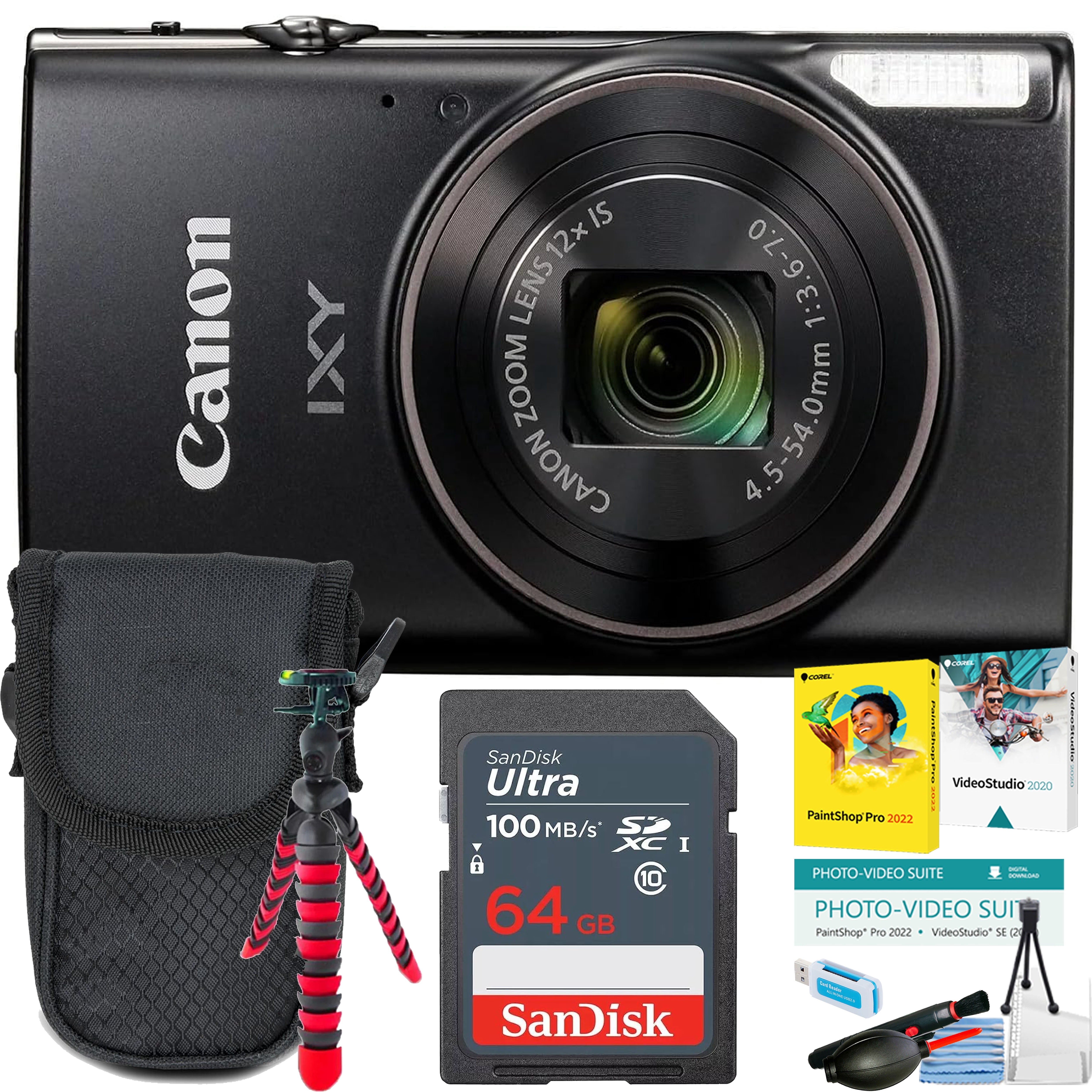 Canon PowerShot SX730 HS 20.3MP Compact Camera, Black - Photo