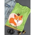 thumbnail image 3 of Really Corgeous Welsh Corgi Pink T-Shirt Women -Image by Shutterstock, Female 3X-Large, 3 of 4