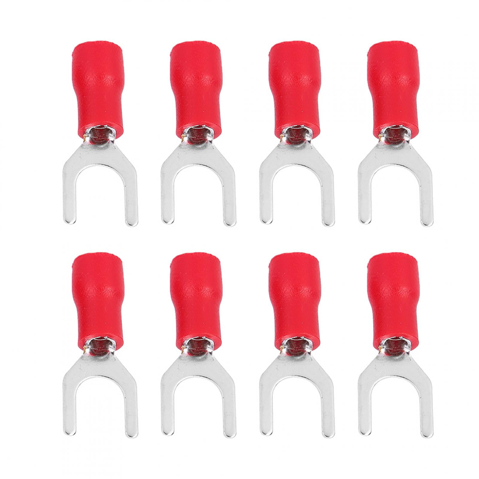 DBV1.25-10 Insulated Blade Terminals - 1000pcs Electrical Crimp Connectors For Wiring