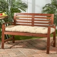 thumbnail image 6 of Greendale Home Fashions Stone 51 x 18 in. Outdoor Reversible Tufted Bench Cushion, 6 of 9