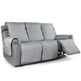 thumbnail image 1 of JUNWELL Housse de Causeuse Inclinable, Housse de Sofa Inclinable Lavable, Protège-Meubles pour Chiens de Compagnie, Gris Bleuâtre, 1 of 7