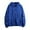 Blue, variant on Womens Hoodies Solid Color Zipper Up Long Sleeve Pullover Tops Casual Loose Fit Spring Trendy Solid Color Casual Sweatshirts