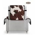 thumbnail image 7 of Yuyamidu Cow Print Recliner Chair Cover Sofa Slipcover Breathable Stretch Reclining Cover with Pockets Washable Recliner Chair Protector for Living Room Gift for Friends, 7 of 7