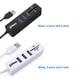 thumbnail image 5 of JDL-HSD5 USB Hub Combo Splitter 3/6 puertos Opcional USB 2.0 de alta velocidad Mini 2 en 1 Abanopi Concentrador USB, 5 of 6