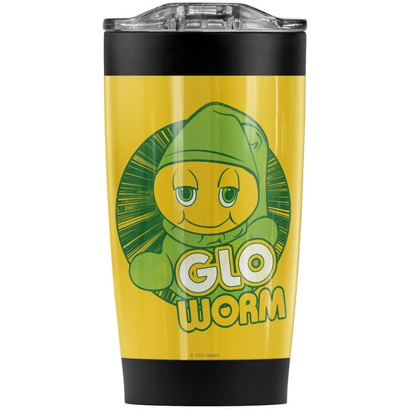 Glo Worm/Glo Worm Stainless Steel Tumbler 20 oz Coffee Travel Mug/Cup, Vacuum Insulated & Double Wall with Leakproof Sliding Lid | Great for Hot Drinks and Cold Beverages