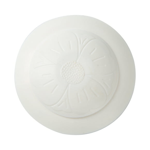 Mainstays Large Pop-up Drain Stopper White for 1 1/2" Sinks and Tubs Rubber