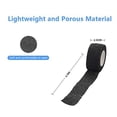 thumbnail image 2 of Correas Plegables Correas Plegables Camping 1 rollo de vendaje de cinta de envoltura no tejida elástica autoadhesiva médica (negro), 2 of 4
