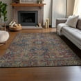 thumbnail image 6 of Addison Rugs Mayfield Washable Traditional Oriental Red Rectangle Rug, 2'6" x 3'10", 6 of 6