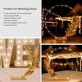 thumbnail image 4 of Craft Hoop Frame MJRASG - Luces LED (10 pulgadas), diseño floral, paquete de 12, 4 of 9
