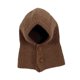 thumbnail image 5 of Gorro de invierno para mascotas, gorro cálido para clima frío, gorro cómodo para vestir, capucha para perro, gorro cálido para gatito, cachorro, perro marrón oscuro S, 5 of 8