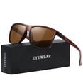 thumbnail image 1 of Gafas de sol KWHZXGYY polarizadas para hombre y mujer, negras, 1 of 6