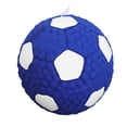 thumbnail image 4 of Pelota divertida para mascotas, juguete interactivo resistente para perros, juguetes de limpieza de dientes para masticar, látex seguro para perros pequeños y medianos, fútbol L, 4 of 5