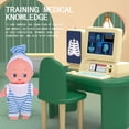 thumbnail image 2 of Doctor Pretend Toy Set Small Interactive Nurse Toy Role Play Toy for Children, 2 of 10
