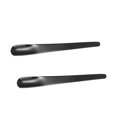 thumbnail image 4 of Unatoiry 2x Ice Cream Spoon For Coffee Lovers Mirror Hand-polished Multi-purpose Black*2Pcs 5Set, 4 of 6