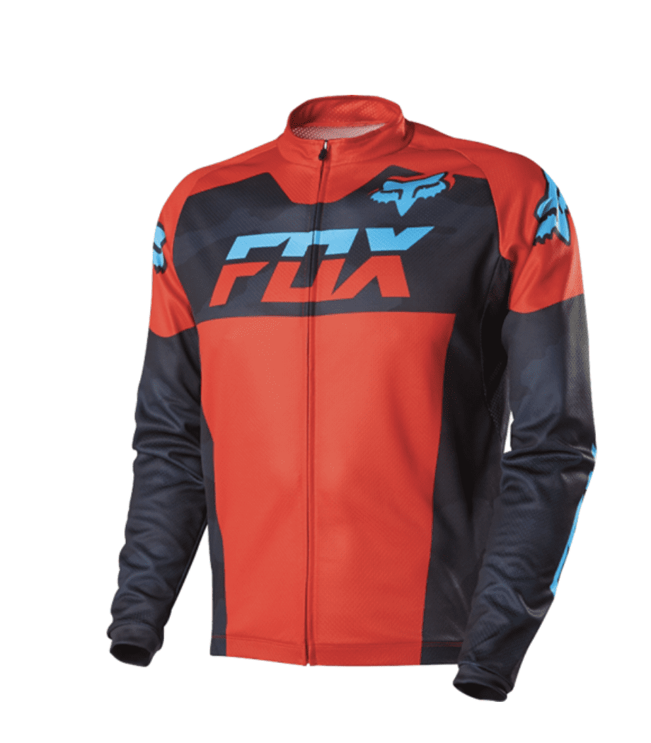 fox long sleeve mountain bike jersey