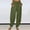 Army Green, Women's Cotton Pants, variant on Linen Pants for Women Womens Pants Cotton Linen Long Lounge Pants Drawstring Back Elastic Waist Pants Casual Trousers with Pockets, Beige, XXL Mis Pedidos Recientes