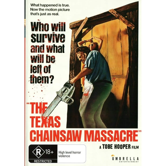 The Texas Chain Saw Massacre (DVD) Marilyn Burns Allen Danziger Paul A Partain William Vail