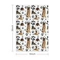 thumbnail image 3 of 4 Pcs Funny Kitchen Towels,German Shepherd Dog and Footprint Microfiber Dish Towels,Kitchen Tea Towels,Kitchen Towel Set (18" X 26"), 3 of 3