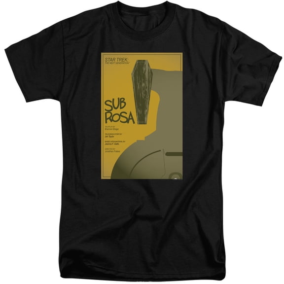 Star Trek - Tng Season 7 Episode 14 - Tall Fit Short Sleeve Shirt - X-Large