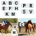 thumbnail image 4 of tegongse Dressage Letters Wall Mounted Dressage Arenas Markers for Event and Equestrian Athletes Includes Dressage Arenas Letter, 4 of 15