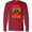 Red, variant on Inktastic Dirt Biking Motocross Racing Long Sleeve T-Shirt