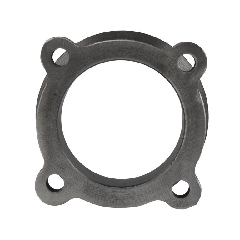 3 Inner Diameter 2 Bolts Exhaust Flange for Car Universal Exhaust Manifold  Downpipe Gasket Silver Tone 