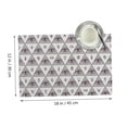 thumbnail image 2 of DouZhe Polyester Placemats Set of 4, Occult Masonic All Seeing Eyes Pattern Heat Resistant Place Mats for Dining Table, 12" x 18", 2 of 7