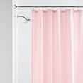 thumbnail image 4 of Pink Fabric Shower Curtain, 70" x 72", Mainstays Waffle Weave Textured Design, 4 of 6