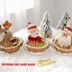 thumbnail image 2 of Cesta de almacenamiento decorativa Caja de regalo de Navidad 2025 Cesta de almacenamiento de dulces de Feliz Navidad Cesta de almacenamiento de Papá Noel Cesta de almacenamiento de dulces navideños, 2 of 5