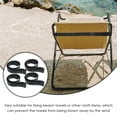 thumbnail image 5 of HAMPPLIES 4Pcs Beach Towel Straps for Chair and Pool Chair Essential Accessory, 5 of 8