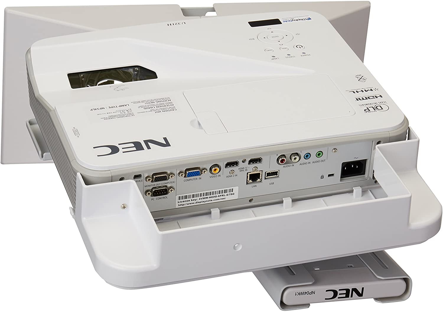 Restored NEC NPU321HITM DLP 3200 Lumen 1920x1200 Ultra Short Throw