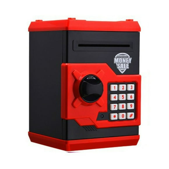 XFGOU piggy bank Toys and Hobbies Electronic Pig Bank ATM Password Money Box Cash Coins Saving Box ATM Bank Safe Education