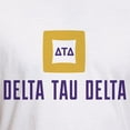 thumbnail image 3 of CafePress - Delta Tau Delta Full Color Stacked Signature T Shirt - Fitted T-Shirt, Vintage Fit Soft Cotton Tee, 3 of 4