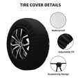 thumbnail image 2 of Naloa The Underwater World PVC Leather Spare Tire Wheel Cover for Car Truck SUV Camper Trailer Universal Fit many size14 inch, 2 of 6