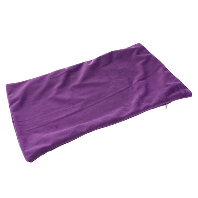 Rongfmy Soft Velvet Solid Color Throw Pillow Covers Cushion Case Dark Dark