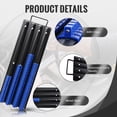 thumbnail image 3 of Fatato Socket Organizer, 160 Capacity Socket Rail Organizer with Metal Tray & ABS Clips, 1/4" 3/8" 1/2" Drive Socket Holder for Toolbox, Garage and Workbench Tool Storage, 3 of 8