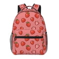 thumbnail image 1 of Easygdp Red Strawberry Mochila Ergonómica Versátil para Laptop - Múltiples Bolsillos, Correas Ajustables, Unisex para Escuela, Viajes y Actividades al Aire Libre-One Size, 1 of 5