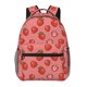 thumbnail image 1 of Easygdp Red Strawberry Mochila Ergonómica Versátil para Laptop - Múltiples Bolsillos, Correas Ajustables, Unisex para Escuela, Viajes y Actividades al Aire Libre-One Size, 1 of 5