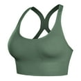 thumbnail image 2 of Zpanxa Bras for Women, Women's Plus Size Wireless Bra Solid Color Comfortable No Underwire Full Coverage Bra, 2 of 3