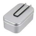 thumbnail image 4 of Bento Lunch Box Steaming Rack wood glass leak Foldable sandwich leakproof ice Handle Food Container Hiking Cookware Lunch Box + Rack, 4 of 9