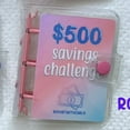 thumbnail image 6 of ROZYARD Budget Planner Savings Challenge 2023 New Budget Book Binder $150 300 500 1000 Savings Challenges Notebook Binder, 6 of 15