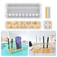 thumbnail image 2 of SIEYIO 4Pcs Pen Holder Mold for Resin Casting Pencil Holder Silicone Mold Epoxy Resin Mold DIY Handmade Craft Office Ornament, 2 of 18