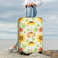 thumbnail image 7 of Fuzoiu Autumn Theme Print Suitcase Cover,Washable Luggage Covers for Suitcase,Elastic Luggage Protector Cover,Scratch Resistant Travel Suitcase Covers-Large, 7 of 7