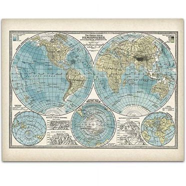 Kitchen Measures and Conversions Chart - 11x14 Unframed Art Print ...