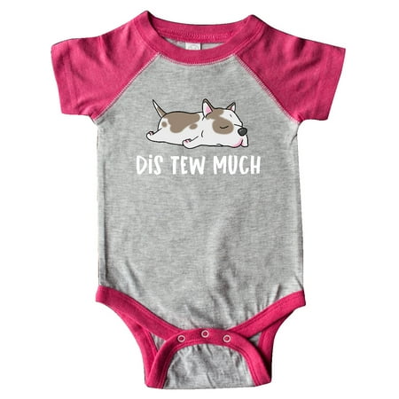 

Inktastic Napping Dis Tew Much Pit Bull Spots Gift Baby Boy or Baby Girl Bodysuit
