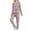 #464-Pink, variant on AUNVITO Women's Striped Hooded Tracksuit Set with Pockets, Drawstring Waist & Relaxed Fit 2-Piece Sportswear Outfit