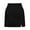Black, variant on Women's High Waist Faux Suede Side Split Bodycon Short A Line Mini Pencil Skirt (Black, S)